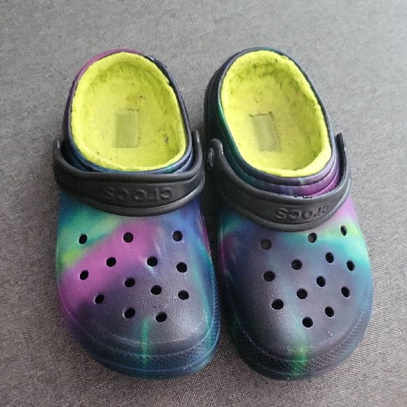 CROCS Kids Multicolor Tie-Dye - Picture 1 of 3